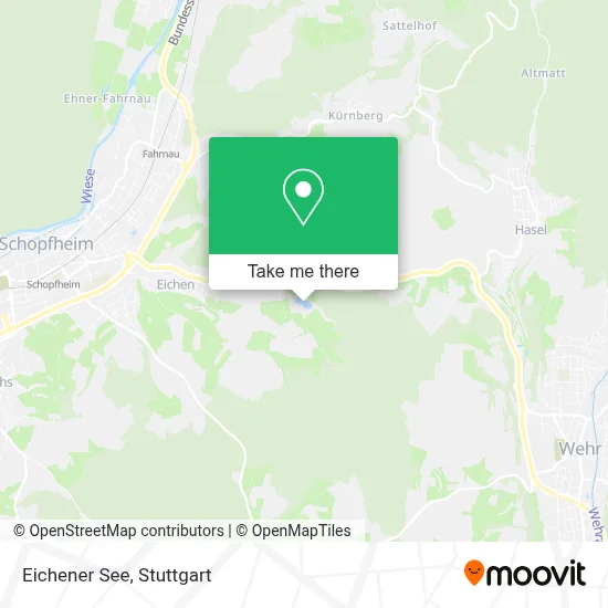 Eichener See map