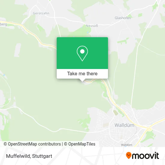 Muffelwild map