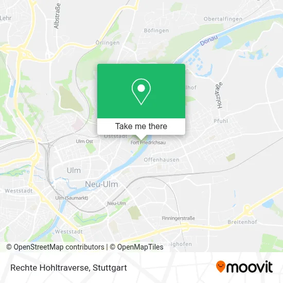 Rechte Hohltraverse map