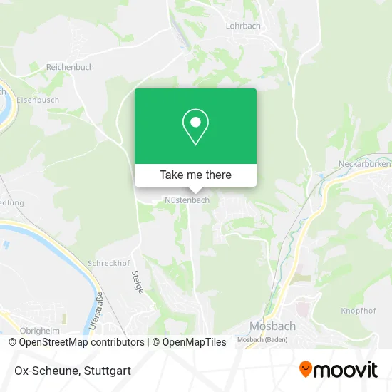 Ox-Scheune map