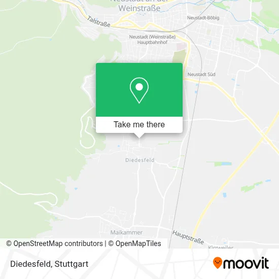 Diedesfeld map