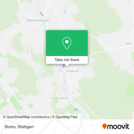 Bistro map
