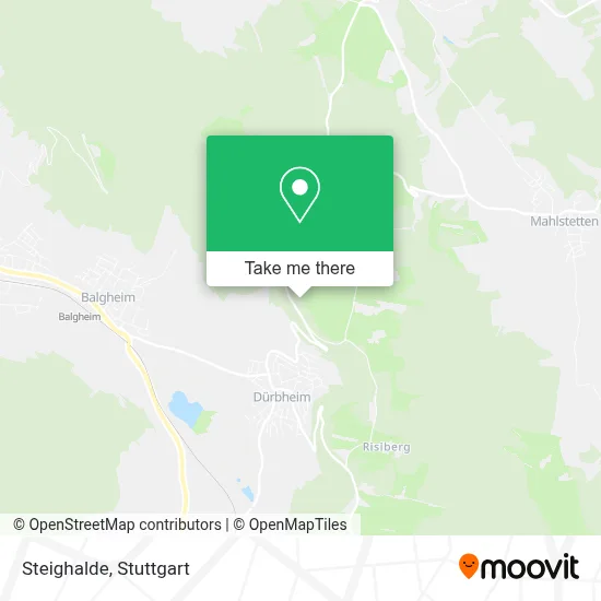 Steighalde map