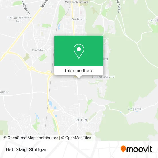 Hsb Staig map