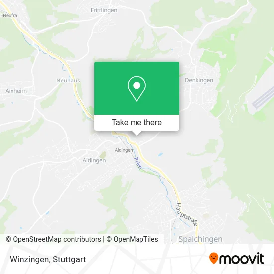 Winzingen map