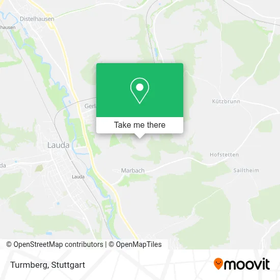 Turmberg map