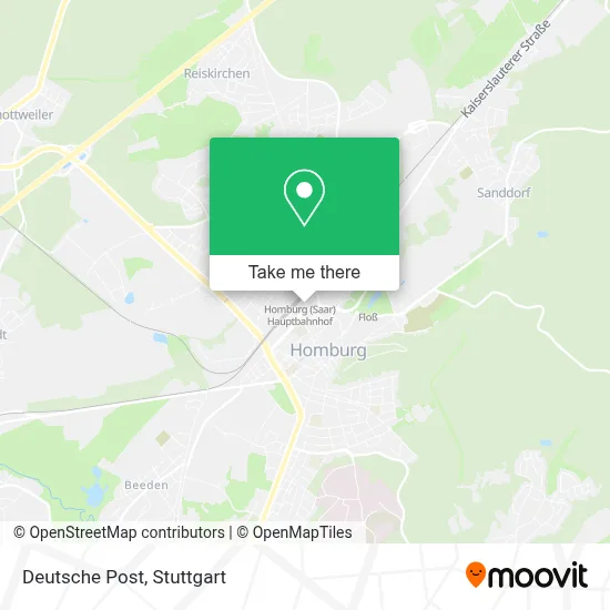 Deutsche Post map