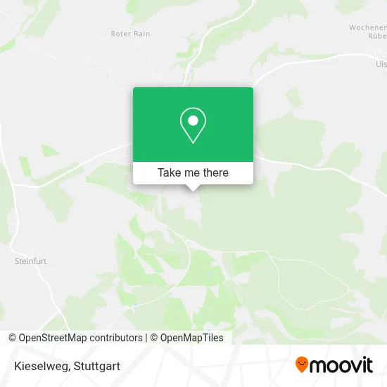 Kieselweg map