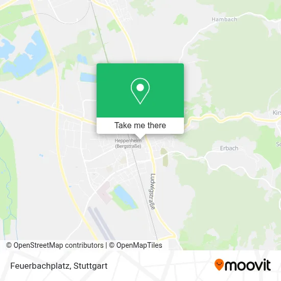 Feuerbachplatz map