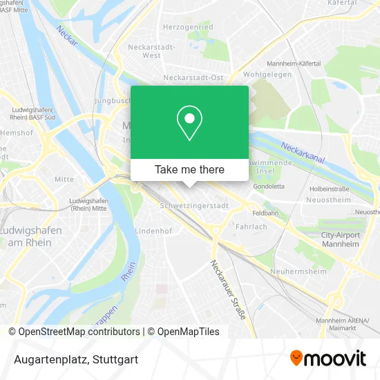 Augartenplatz map