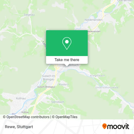 Rewe map