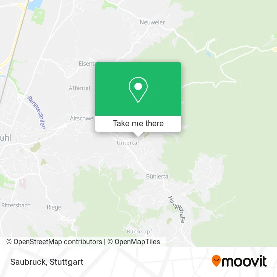 Saubruck map