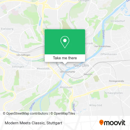 Modern Meets Classic map