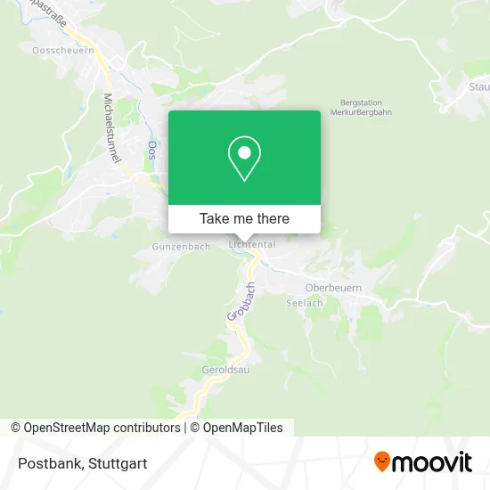 Postbank map