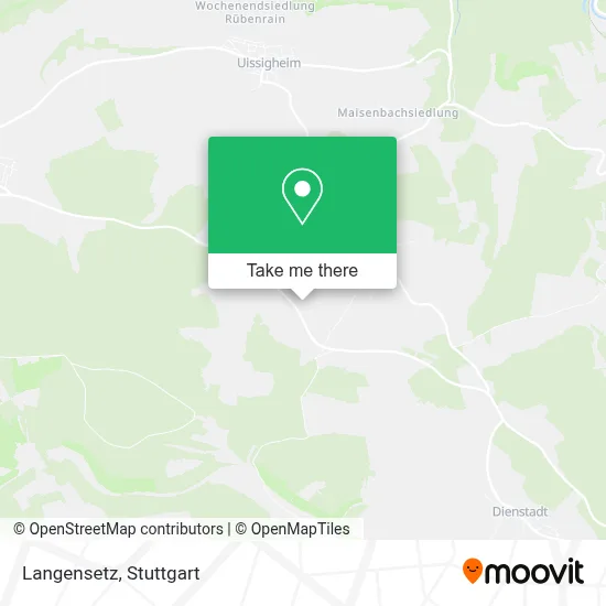 Langensetz map