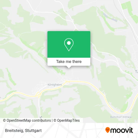 Breitsteig map