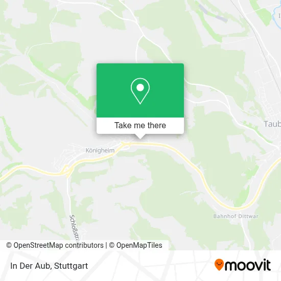 In Der Aub map