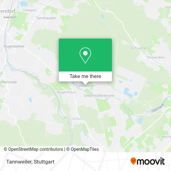 Tannweiler map