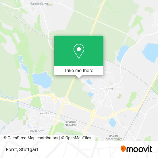 Forst map