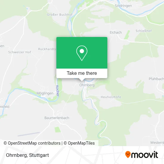 Ohrnberg map