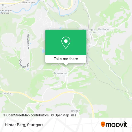 Hinter Berg map