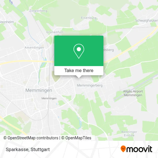 Sparkasse map