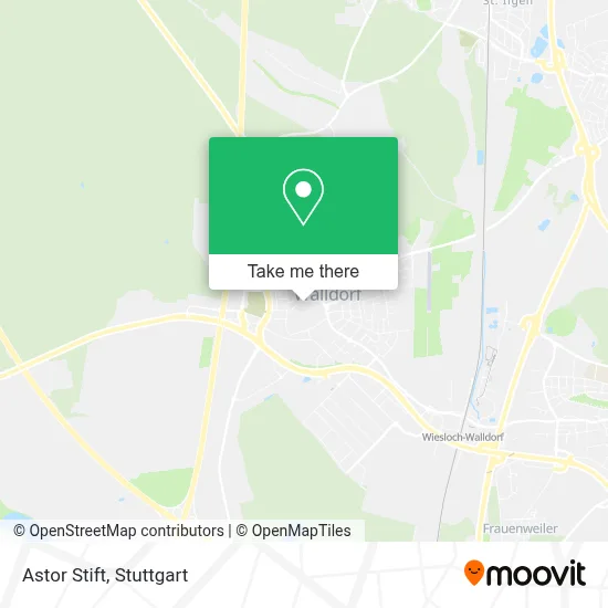 Astor Stift map