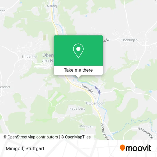 Minigolf map