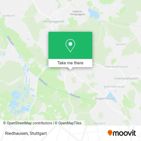 Riedhausen map
