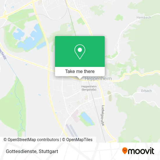 Gottesdienste map