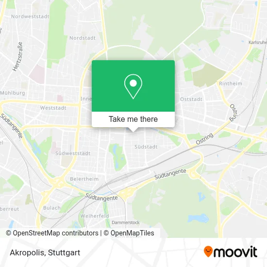 Akropolis map