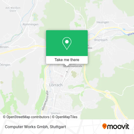 Computer Works Gmbh map