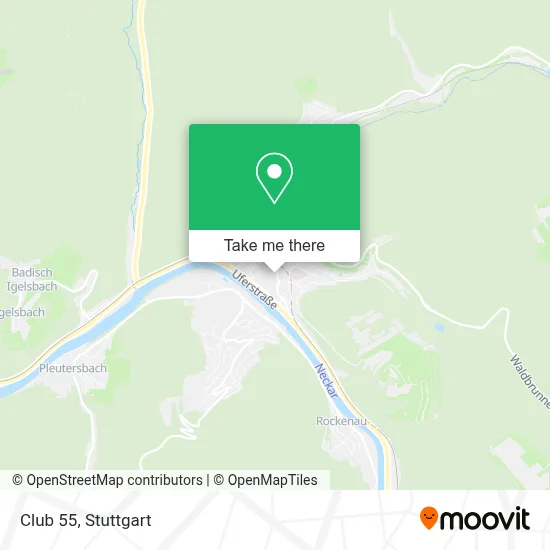 Club 55 map