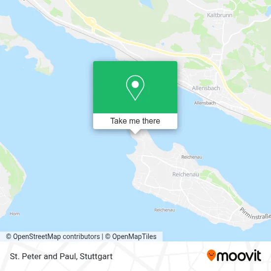 St. Peter Und Paul map