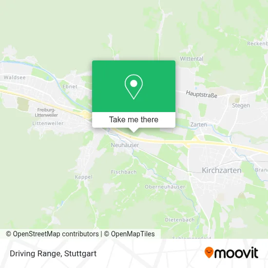 Driving Range map