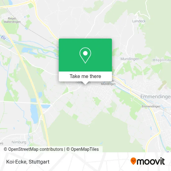 Koi-Ecke map