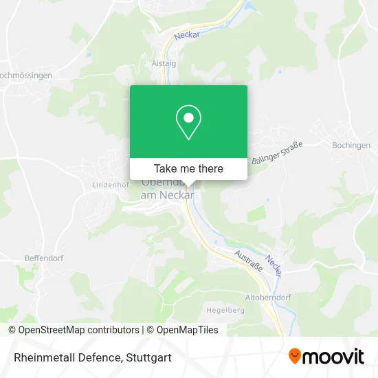 Rheinmetall Defence map