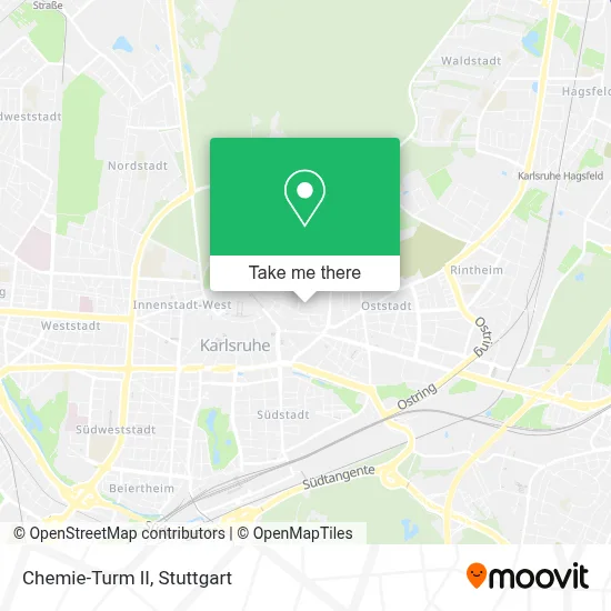 Chemie-Turm II map
