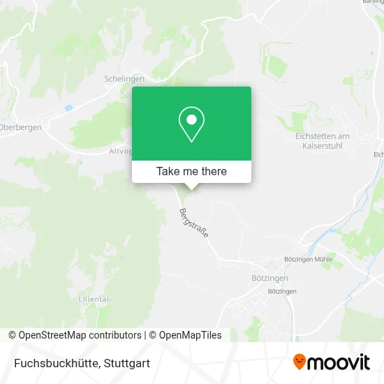Fuchsbuckhütte map