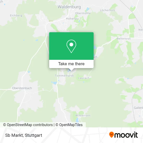 Sb Markt map