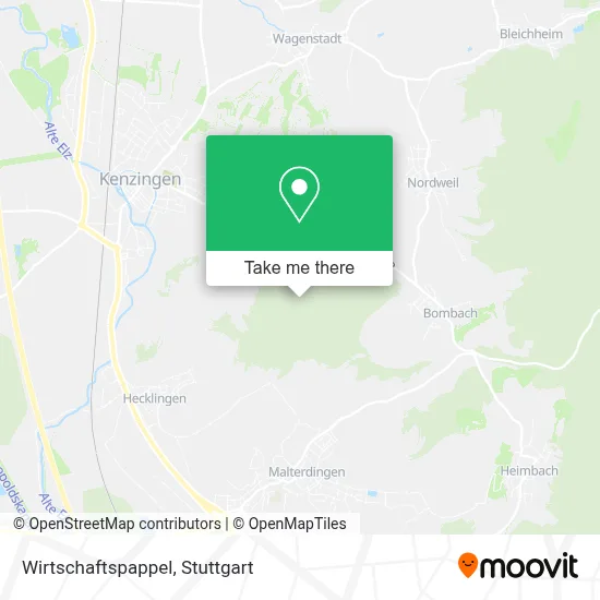 Wirtschaftspappel map