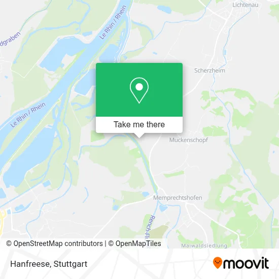 Hanfreese map