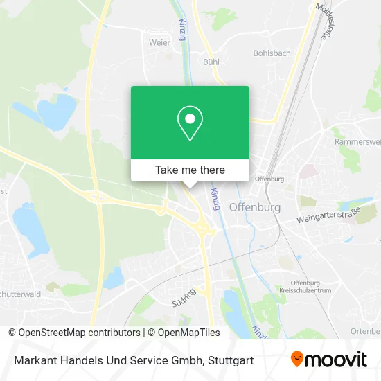 Markant Handels Und Service Gmbh map