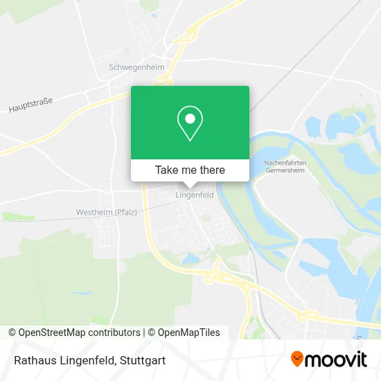 Rathaus Lingenfeld map