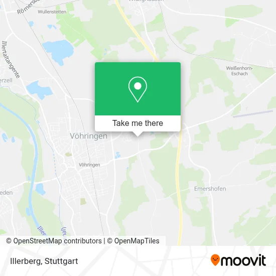 Illerberg map