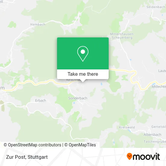 Zur Post map