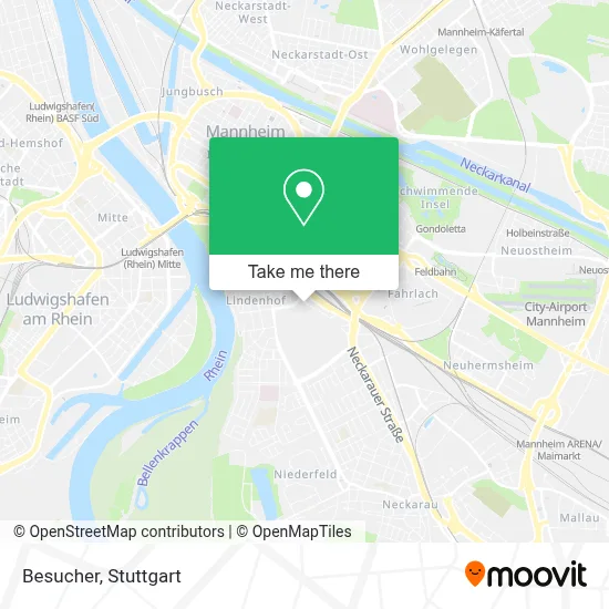 Besucher map