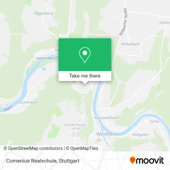 Comenius Realschule map