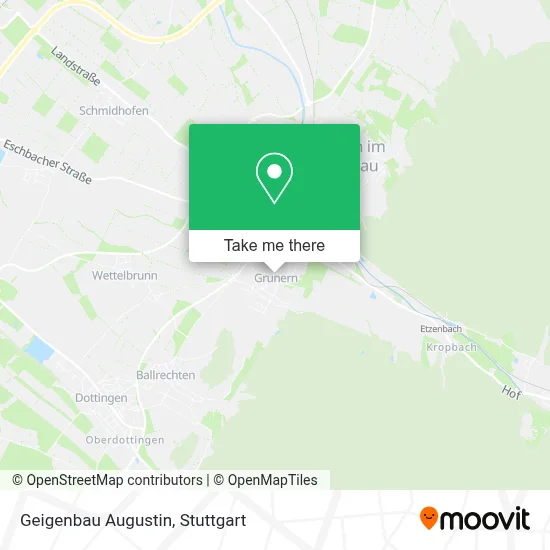 Geigenbau Augustin map