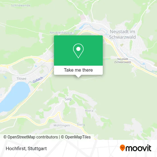 Hochfirst map